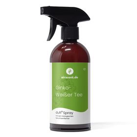 duft+ Spray - Ginko-WeißerTee mit biologischem Geruchsentferner