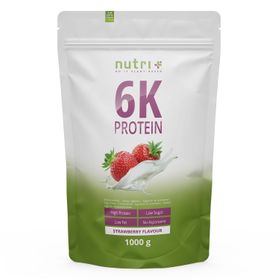 nutri+ 6K Eiweißpulver 1kg - Protein Shake ohne Whey