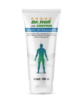 Dr. Hall Canobil CBD Rückencreme