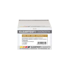 Cleartest Noro-Rota-Adeno-Astrovirus* : 5 Teste