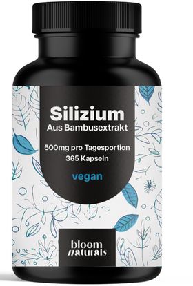 Bloom Naturals Silizium Kapseln