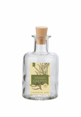 Traumduft Mikado Raumduftflakon Zitroneneukalypus mit Peddigrohr Stäben