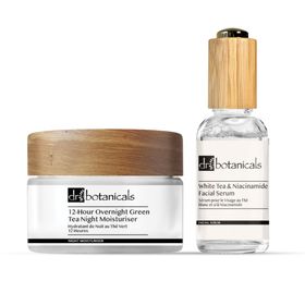 Dr Botanicals Anti-Aging Pflanzenbasiertes Feuchtigkeitscreme- und Gesichtsserum-Set