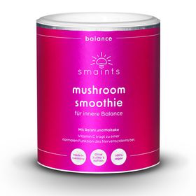 smaints Mushroom Smoothie mit Reishi und Maitake - 210 g, 30 Portionen