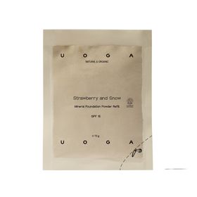 Uoga Uoga Mineral Foundation Strawberry and Snow SPF15 - Refill
