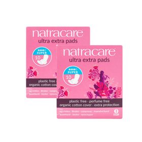 Natracare Ultra Extra "Super" Pads duo