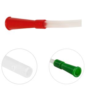 Dahlhausen Absaugkatheter 50 cm Ch 18 - rot