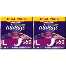 Multipack 2x always Gigapack 60 Slipeinlage Expert Daily Protect Long