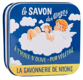 La Savonnerie de Nyons - Metallbox mit Seife "Engel"
