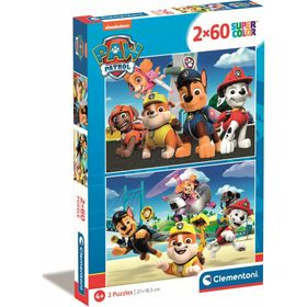clementoni Puzzle Paw Patrol 2x60 Teile