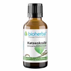 Bioherba Katzenkralle Uncaria tomentosa Tropfen Tinktur Extrakt