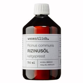 Rizinusöl kaltgepresst von wesentlich.