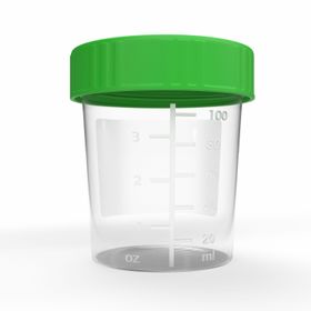 Horn Medical Urinproben-Becher 125ml mit Schraubverschluss