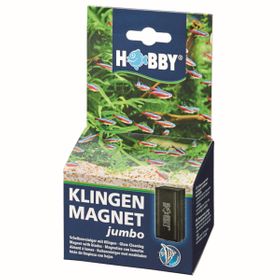 Hobby Jumbo-Klingenmagnet - Scheibenreiniger für Aquarien mit Klingen