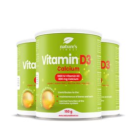Nature's Finest Vitamin D3 + Calcium