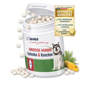 GIGI VET Große Hunde Gelenke & Knochen für mehr Beweglichkeit | Entwickelt in Deutschland