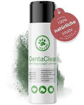 Lolo & Max - DentaClean – Leberwurst Zahnreinigungsgel für Hunde und Katzen