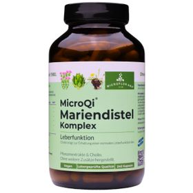 MICROFLORANA® Mariendistel Kapseln hochdosiert - Leber Komplex mit Artischocke, Löwenzahn und Cholin