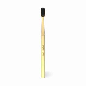 Aurezzi Gold Zahnbürste Black medium