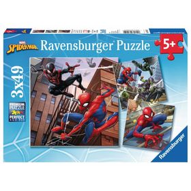 Spiderman Puzzle, 3x49tlg.