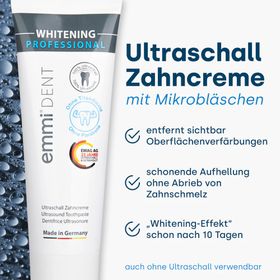 emmi-dent® Whitening Ultraschall Zahncreme