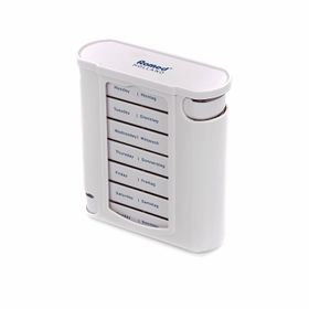 Romed Wochendispenser 7 Tage Tablettenbox Pillenbox weiß