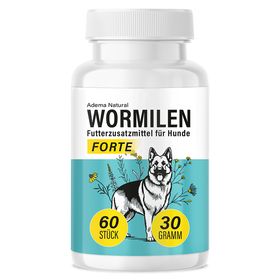Adema Natural® Wormilen Forte | Wurm Tabletten ausschließlich für Hunde