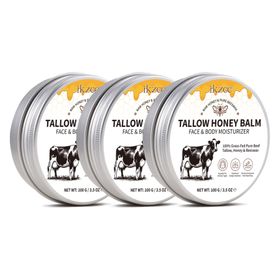 P-Beauty Rindertalg Honig Beef Tallow für Hautpflege