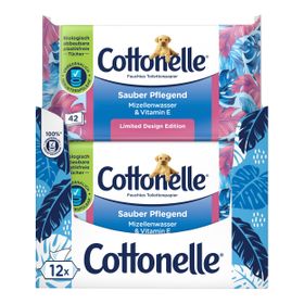 Cottonelle Feuchtes Toilettenpapier Sauber Pflegend Vorteilspack