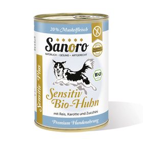 Sanoro - Sensitiv PLUS Bio-Huhn mit Bio-Reis und Bio-Karotte