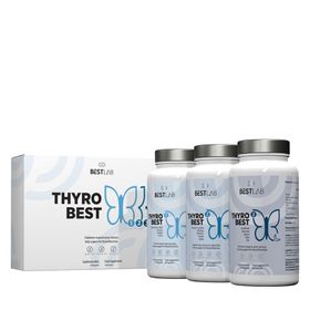 Best Lab Thyro Best Nahrungsergänzungsmittel zur Unterstützung der Schilddrüsenfunktion.