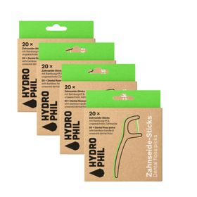 Hydrohil Zahnseide-Sticks 4er-Pack vegan