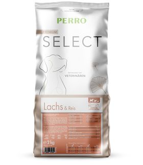 PERRO Select Lachs + Reis - Trockenfutter Hund