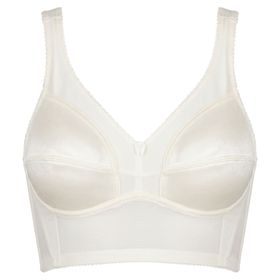 MYSANITY® Stütz-BH aus Satin, Cup B, mit hohem Unterbrustband