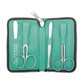 Erbe, Inox Reißverschluß-Etui Hellgrün