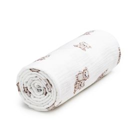 T-TOMI Musselinbadetuch Teddy