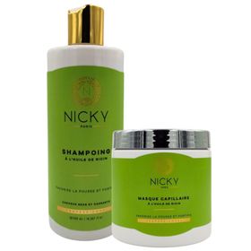 Nicky Paris - Set Shampoo und Maske mit Rizinusöl