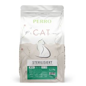 PERRO Cat Premium - Sterilisiert - Trockenfutter Katze