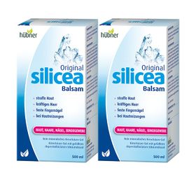 Doppelpack Hübner Original Silicea Balsam Gel 1L