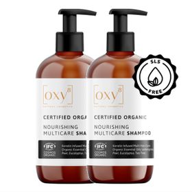 oxy8 Naturkosmetik NOURISHING MULTICARE SHAMPOO - Sparset 2er Packung