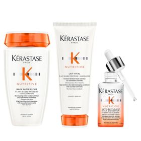Kérastase Nutritive RICHE Set (Bain / Lait Vital / Split Ends Serum)
