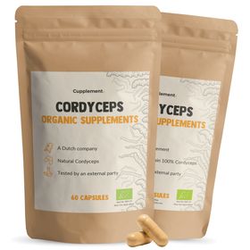 Cupplement® - Cordyceps Kapseln 500 mg Bio Kombipack