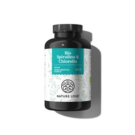 NATURE LOVE® Bio Spirulina & Chlorella Tabletten
