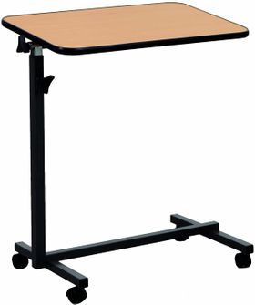 Bett-Beistelltisch, Pflegenachttisch EASY, höhenverstellbar, fahrbar