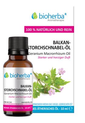 Bioherba Balkan-Storchschnabel-Öl Reines ätherisches Öl