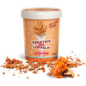 Spooning Keksteig zum Löffeln Salty Caramel