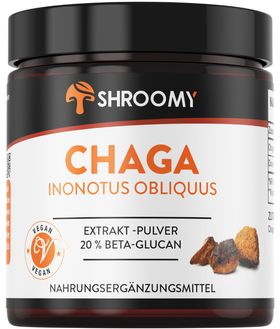 SHROOMY Chaga Extrakt Pulver