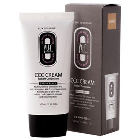 Yu.r CCC Cream – 3-in-1 CC Cream mit UV-Schutz, Tönung & Pflege, (dark)