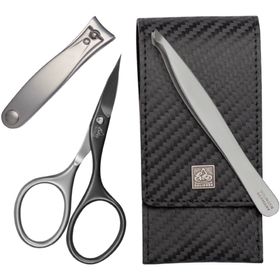 Erbe, Taschen-Etui Carbon Man, rostfrei