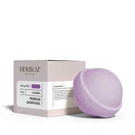 HERBLIZ Lavendel CBD Badekugel